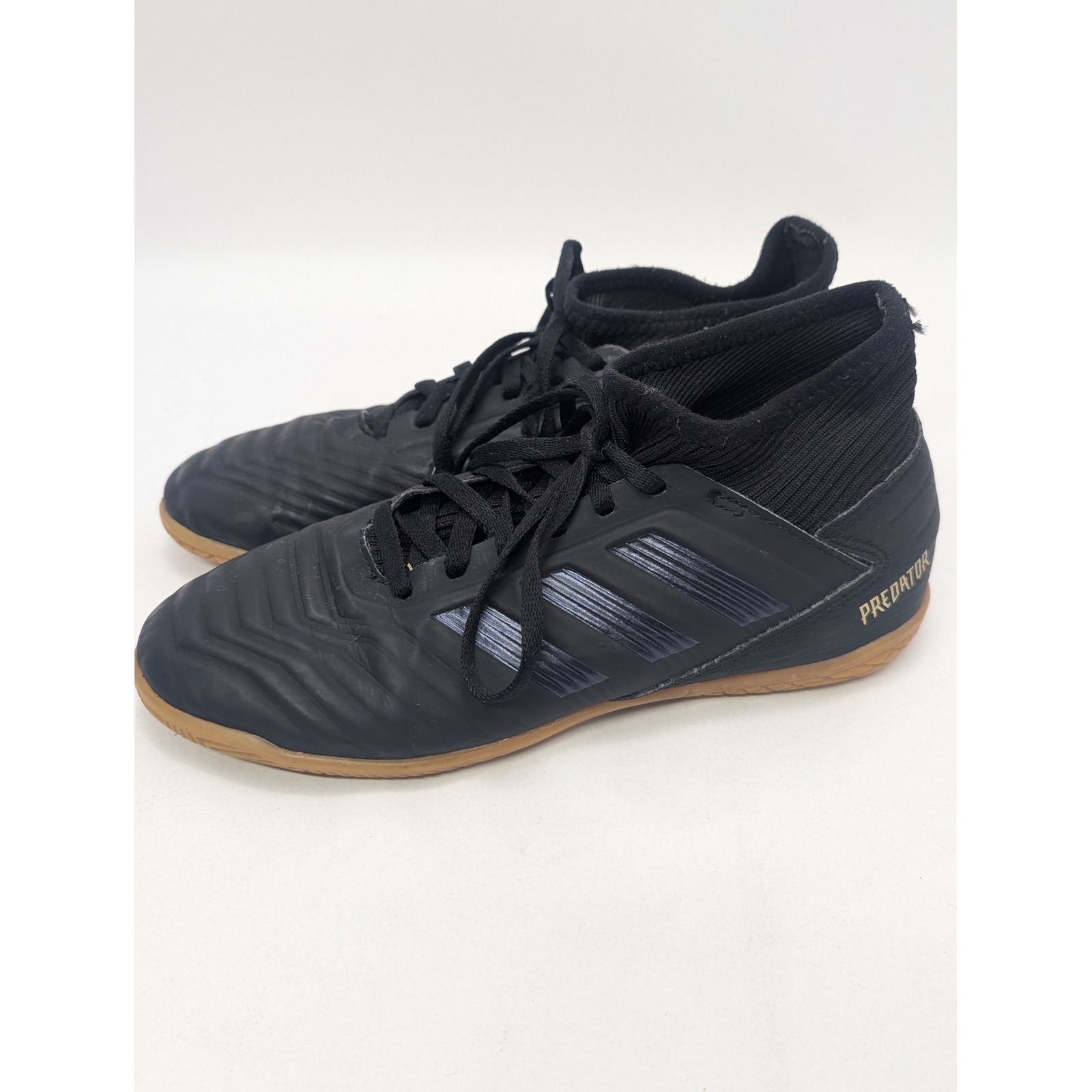 Adidas Predator 19.4 Sala Kids Indoor Soccer Shoes Black G25805 Size 3.5y Mens 3